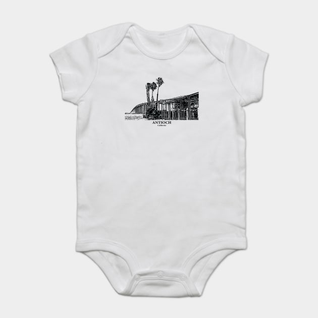Antioch - California Baby Bodysuit by Lakeric